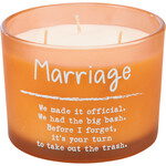 Prim By Kathy Marriage Jar Candle
