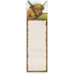 Prim By Kathy Highland Cow List Pad
