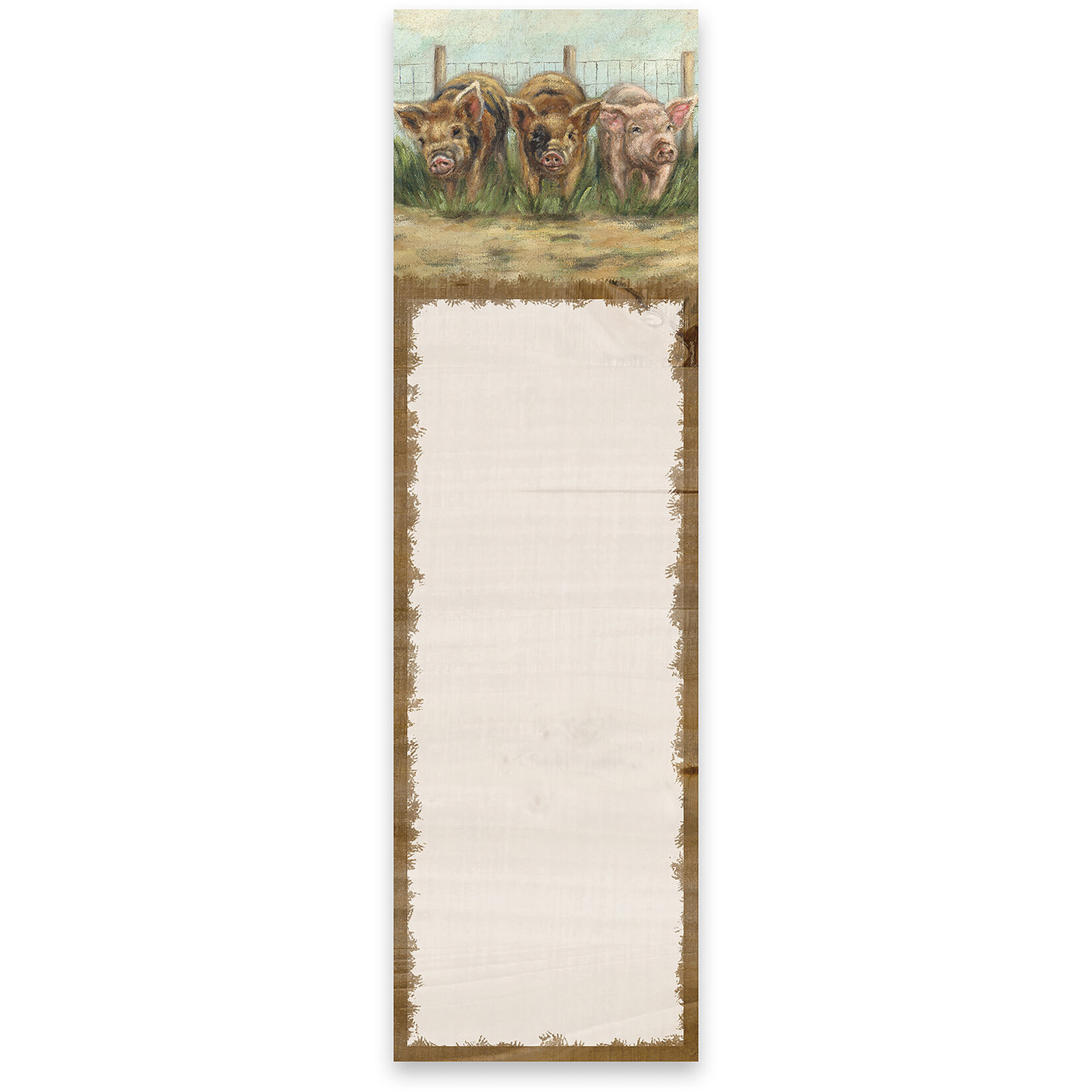 Prim By Kathy Spotted Pigs List Pad