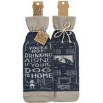 Prim By Kathy Not Drinking Alone If Dog Home Bottle Sock