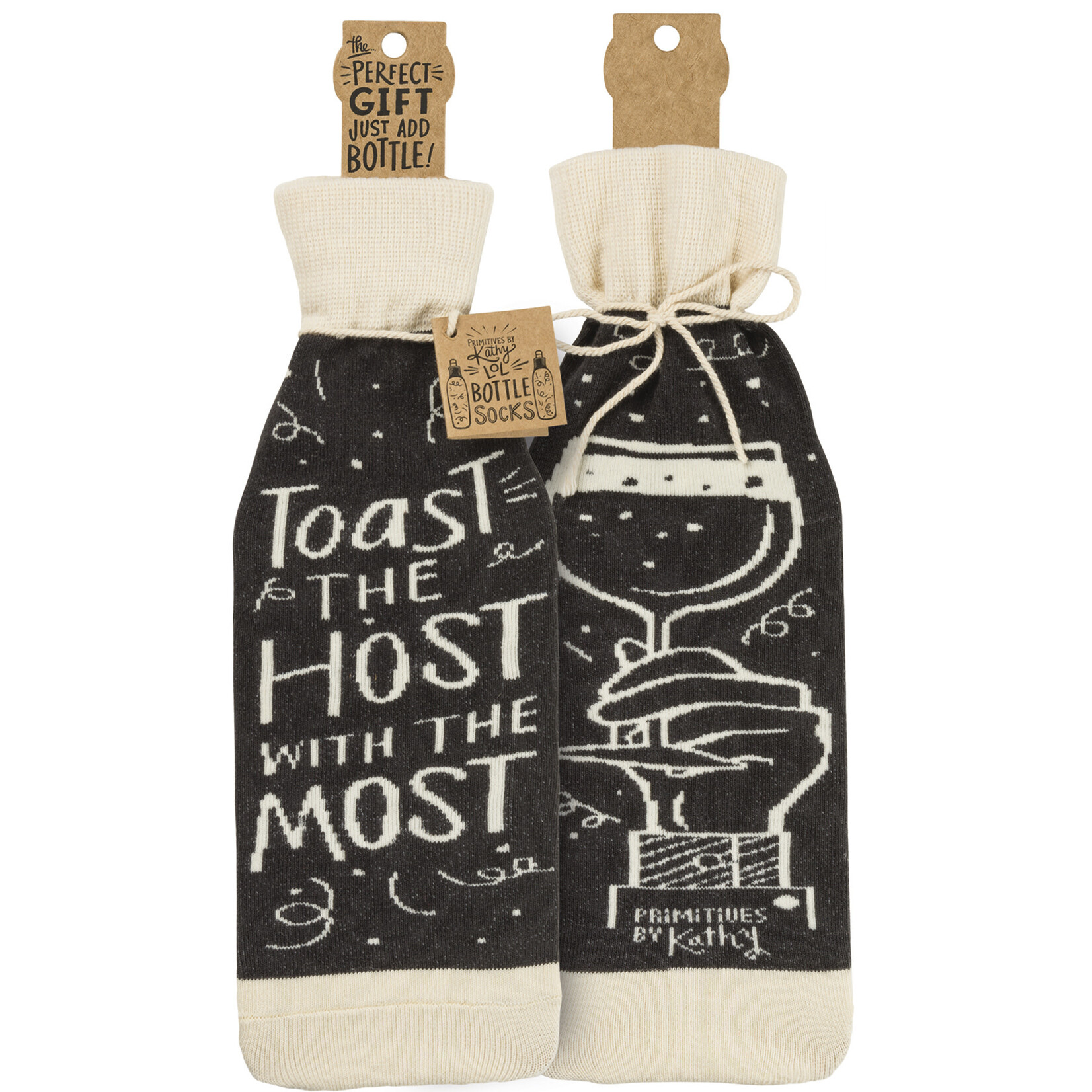 Prim By Kathy Toast The Host With The Most Bottle Sock