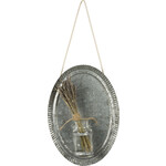 Prim By Kathy Galvanized Vase Wall Plaque