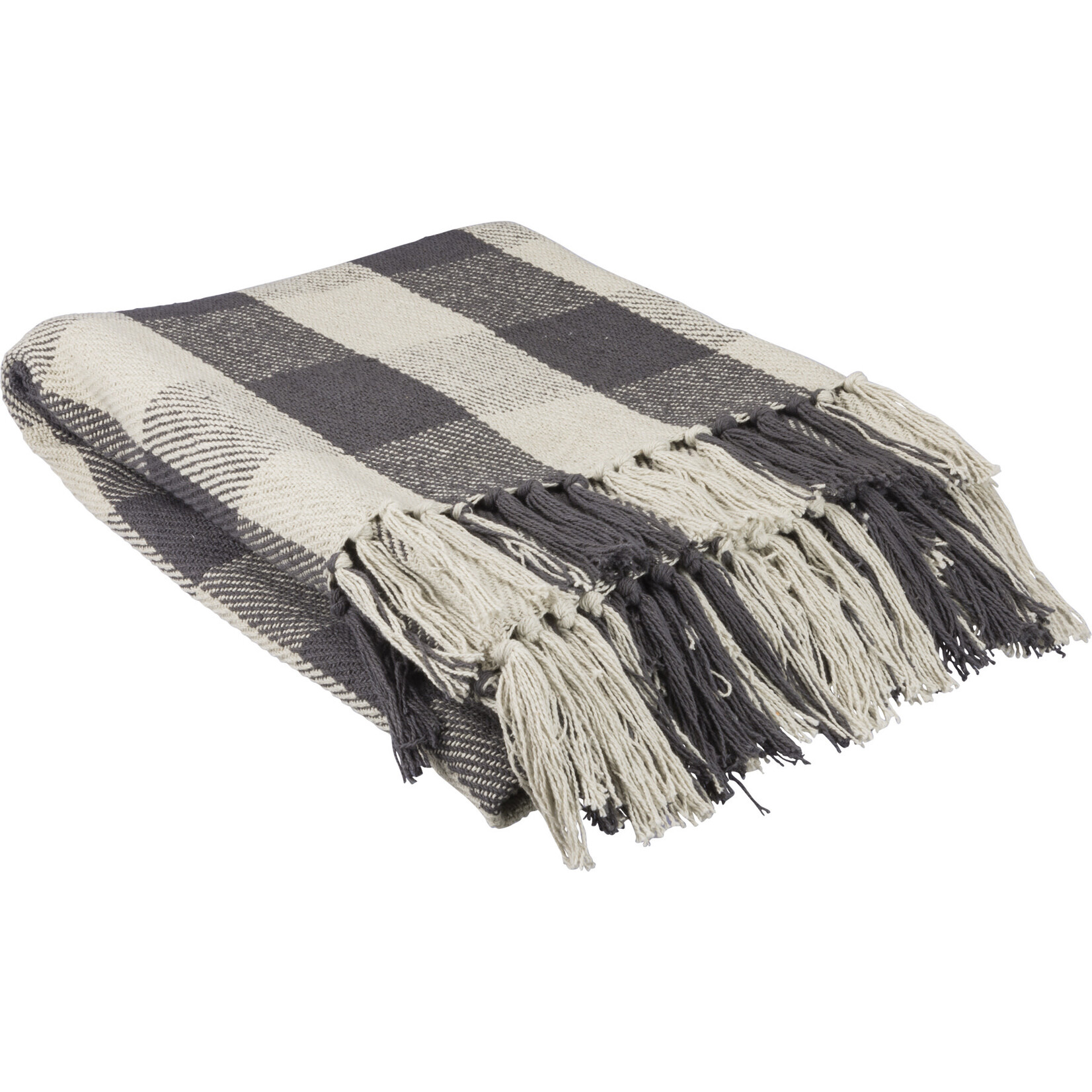 Prim By Kathy Buffalo Check Throw