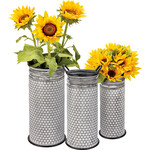 Prim By Kathy Honeycomb Tall Bucket Set