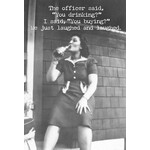 Prim By Kathy Bail Money Greeting Card