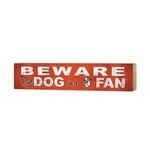 Faire 3x13 Block BEWARE of Dog Sam Houston State Bearkats
