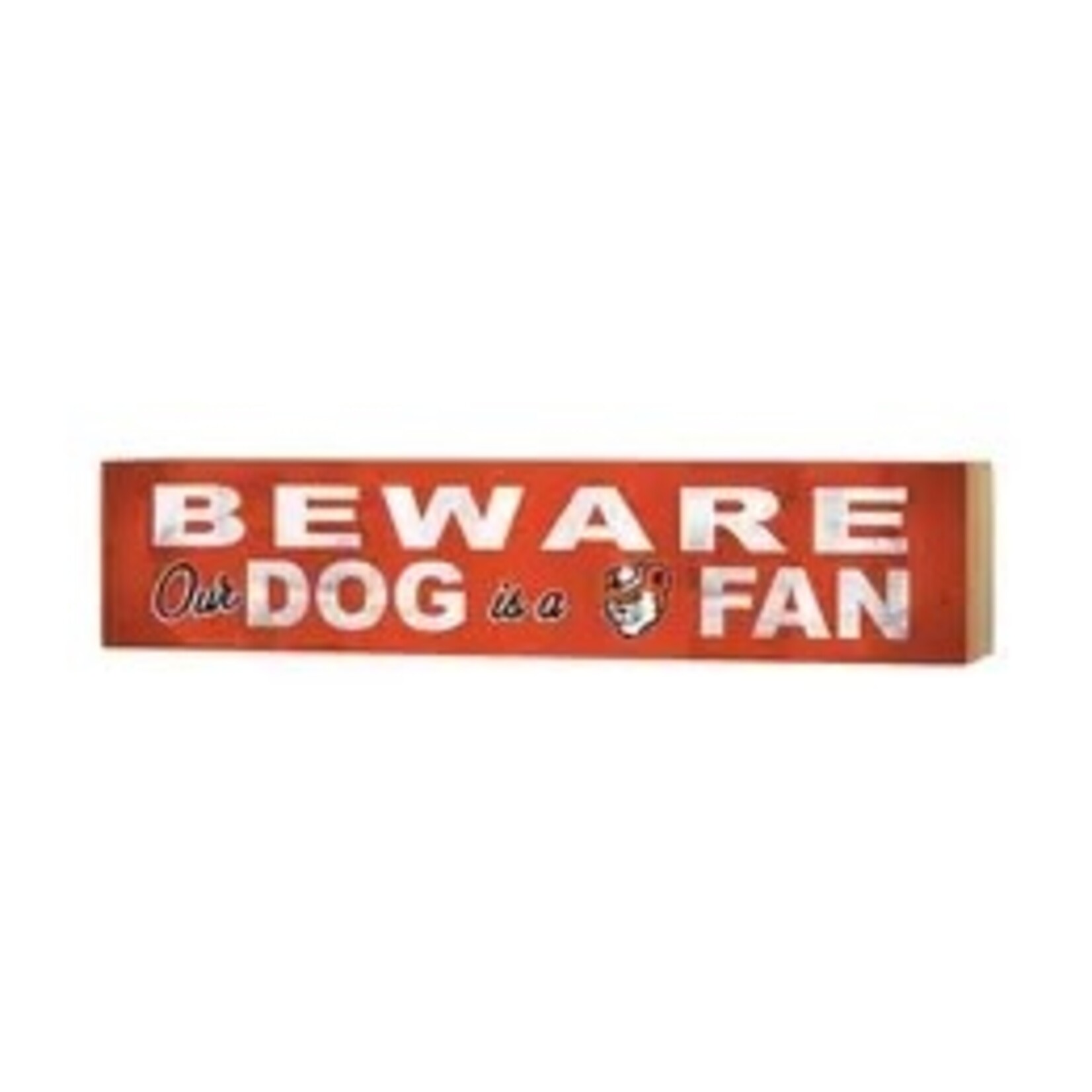 Faire 3x13 Block BEWARE of Dog Sam Houston State Bearkats