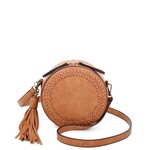 Ampere Creations Suzie Round Crossbody - Light Brown
