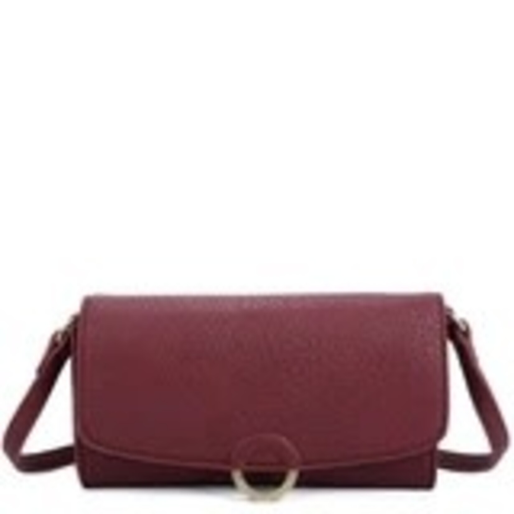 Ampere Creations Agnes Wallet Crossbody - Eggplant