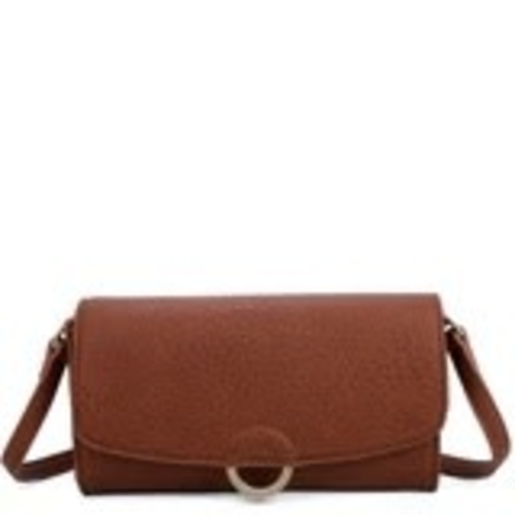 Ampere Creations Agnes Wallet Crossbody - Milk Chocolate