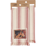Prim By Kathy Buckskin Horse Kitchen Towel