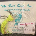 The Reel Seat RS Fluke Teaser Rig w/ Holo  Teaser - Chart