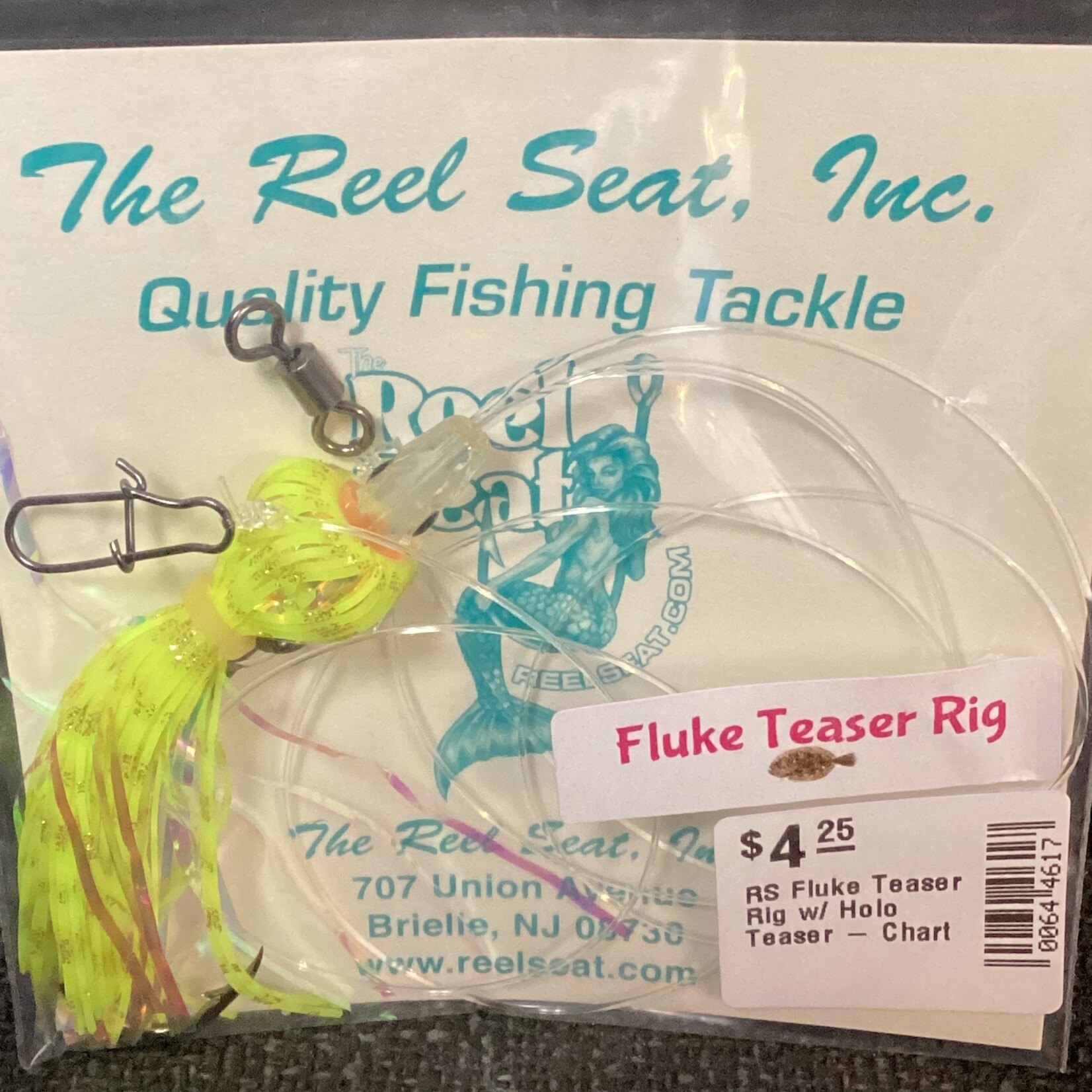 RS Fluke Teaser Rig w/ Holo Teaser Chart The Reel Seat