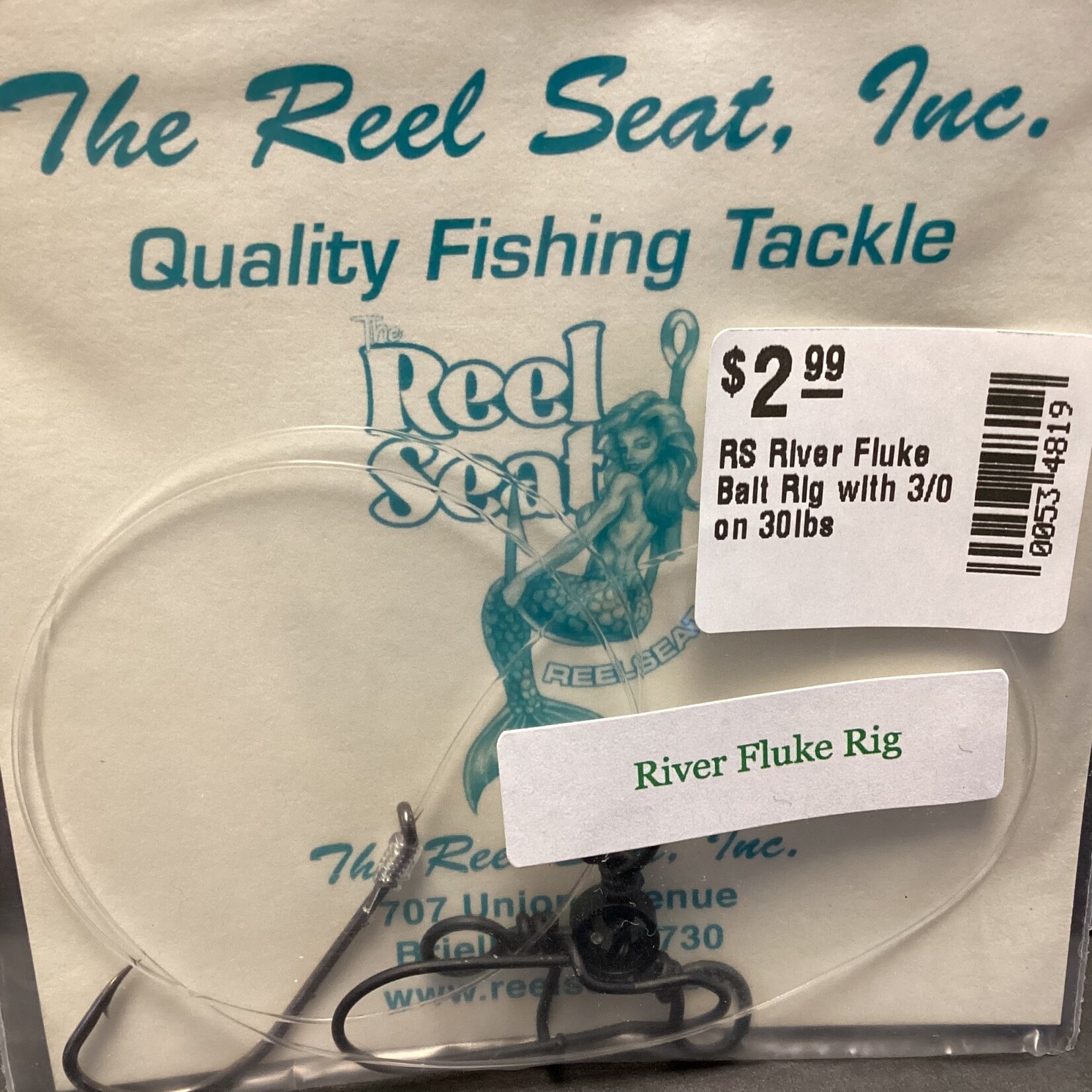 The Reel Seat RS River Fluke Bait Rig