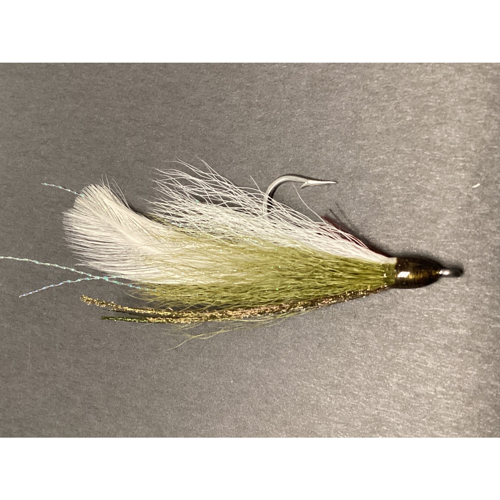The Reel Seat RS Deceiver Olive/White 3/0