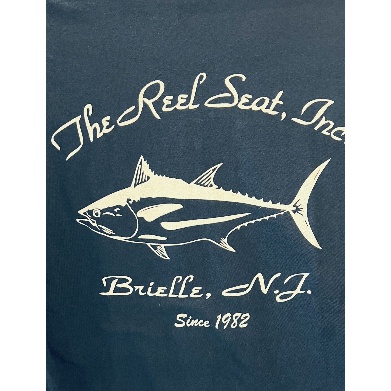The Reel Seat RS Hoodie Single Color Tuna Size XXXL Black
