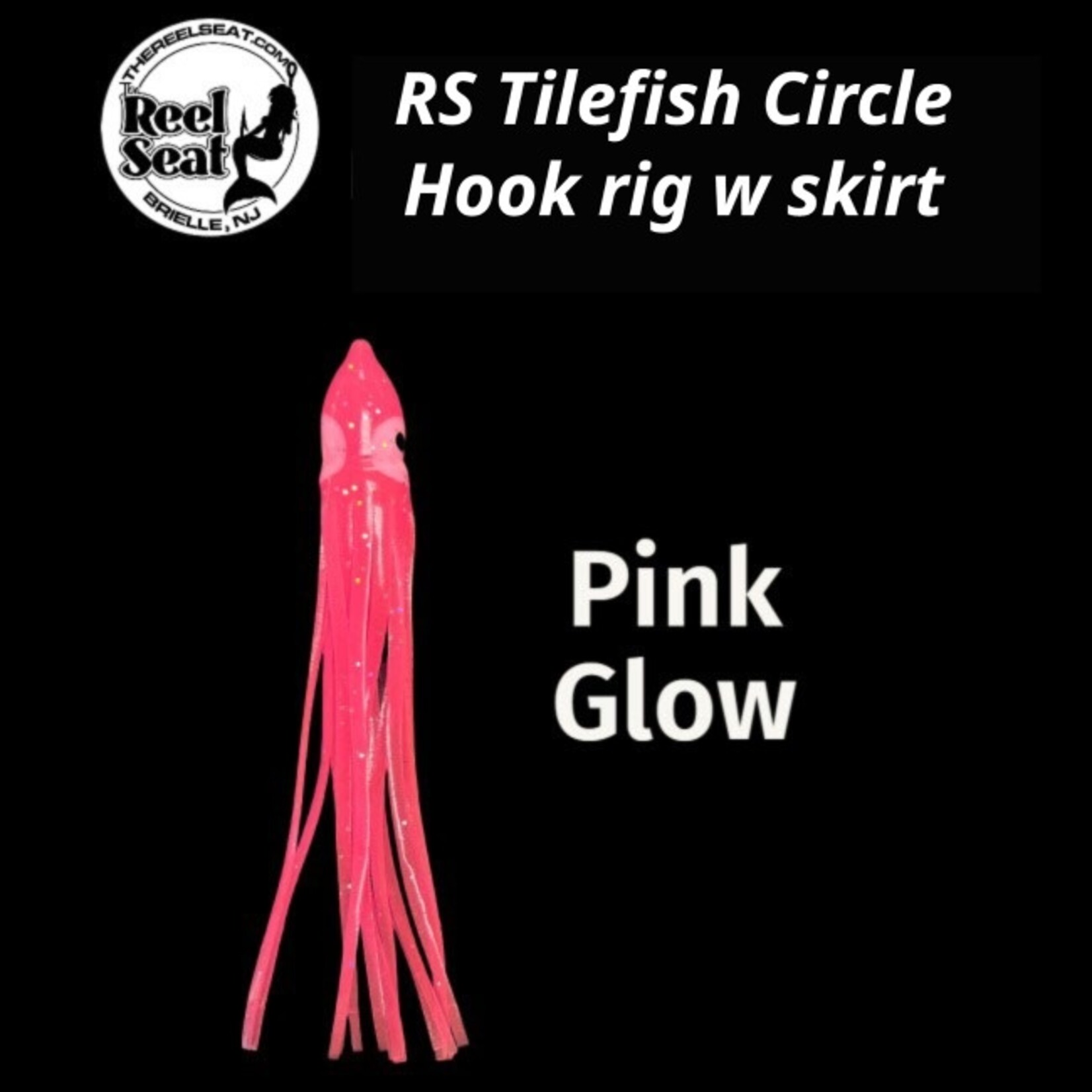 The Reel Seat RS Tilefish Circle Hook Rig w/ skirt