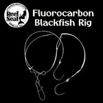The Reel Seat RS Fluorocarbon Blackfish Rig 4/0