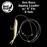 The Reel Seat RS Sea Bass Jigging Leader w/ 4" Fin S-fish