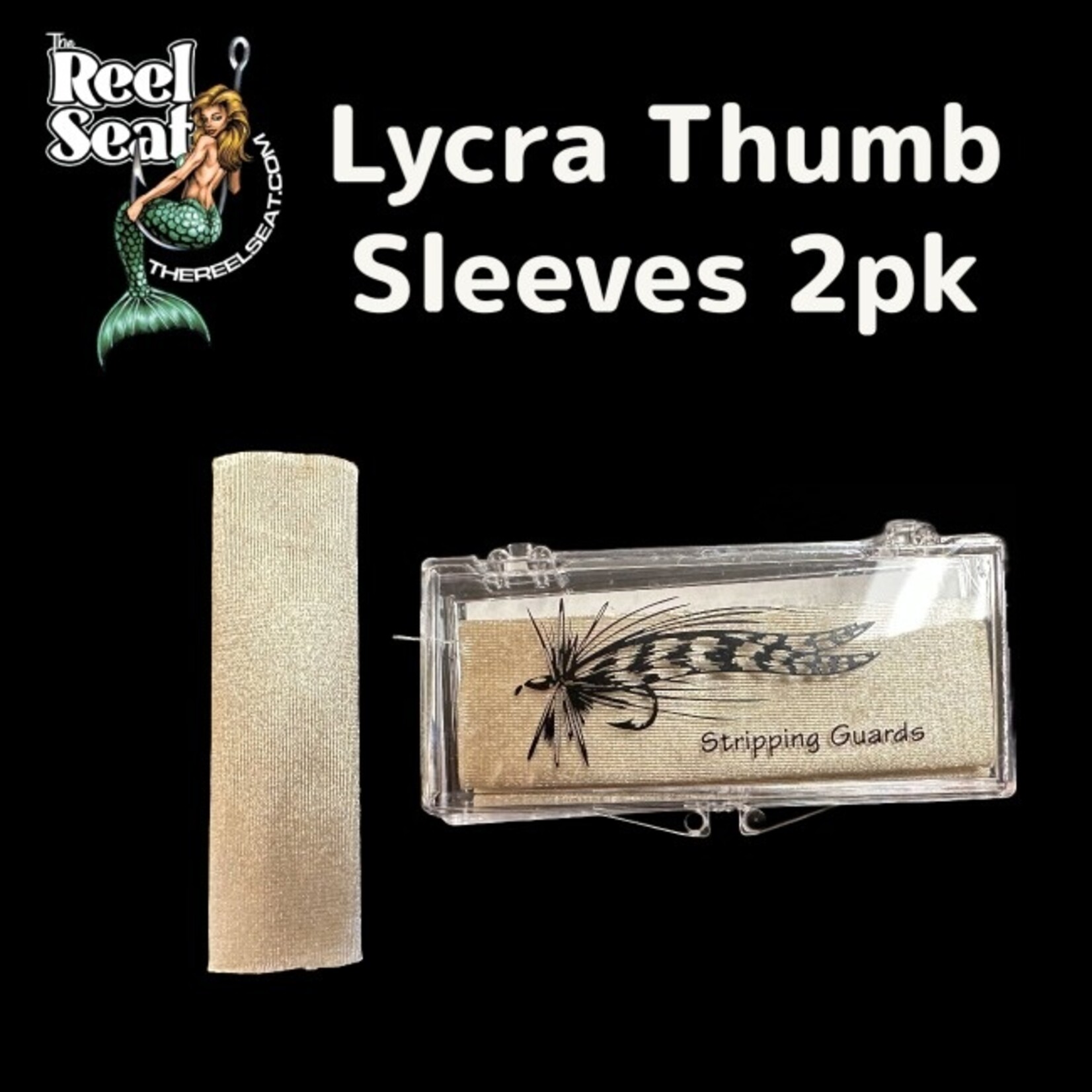 Lycra Thumb Sleeves gold/silver