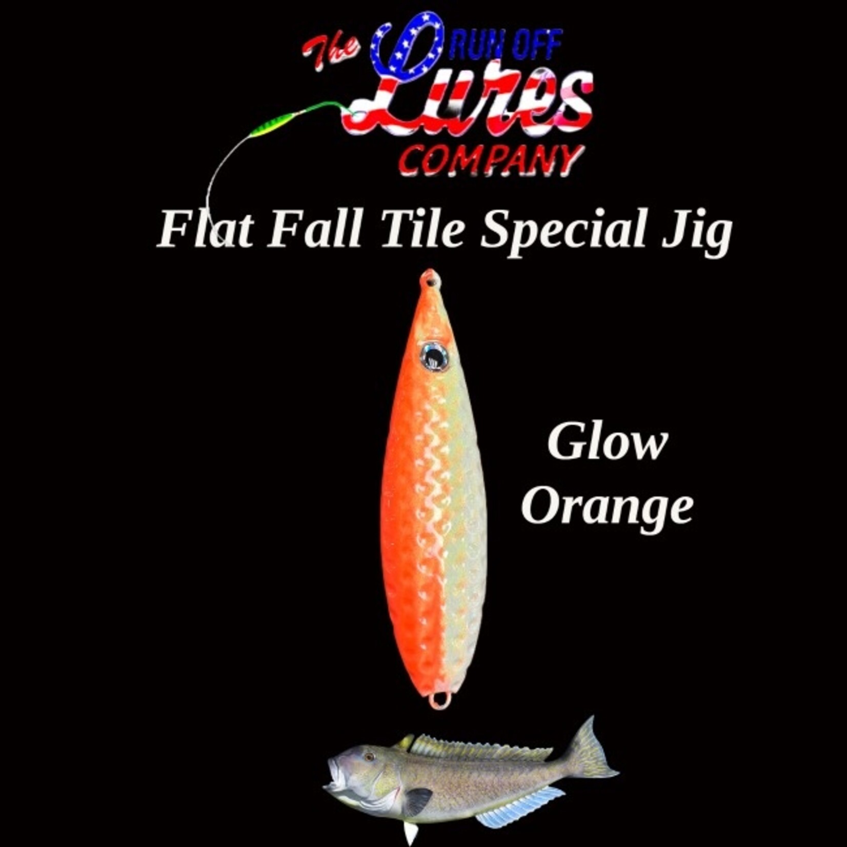 Run Off Lures The Run Off Lures Flat Fall Tile Special Jig