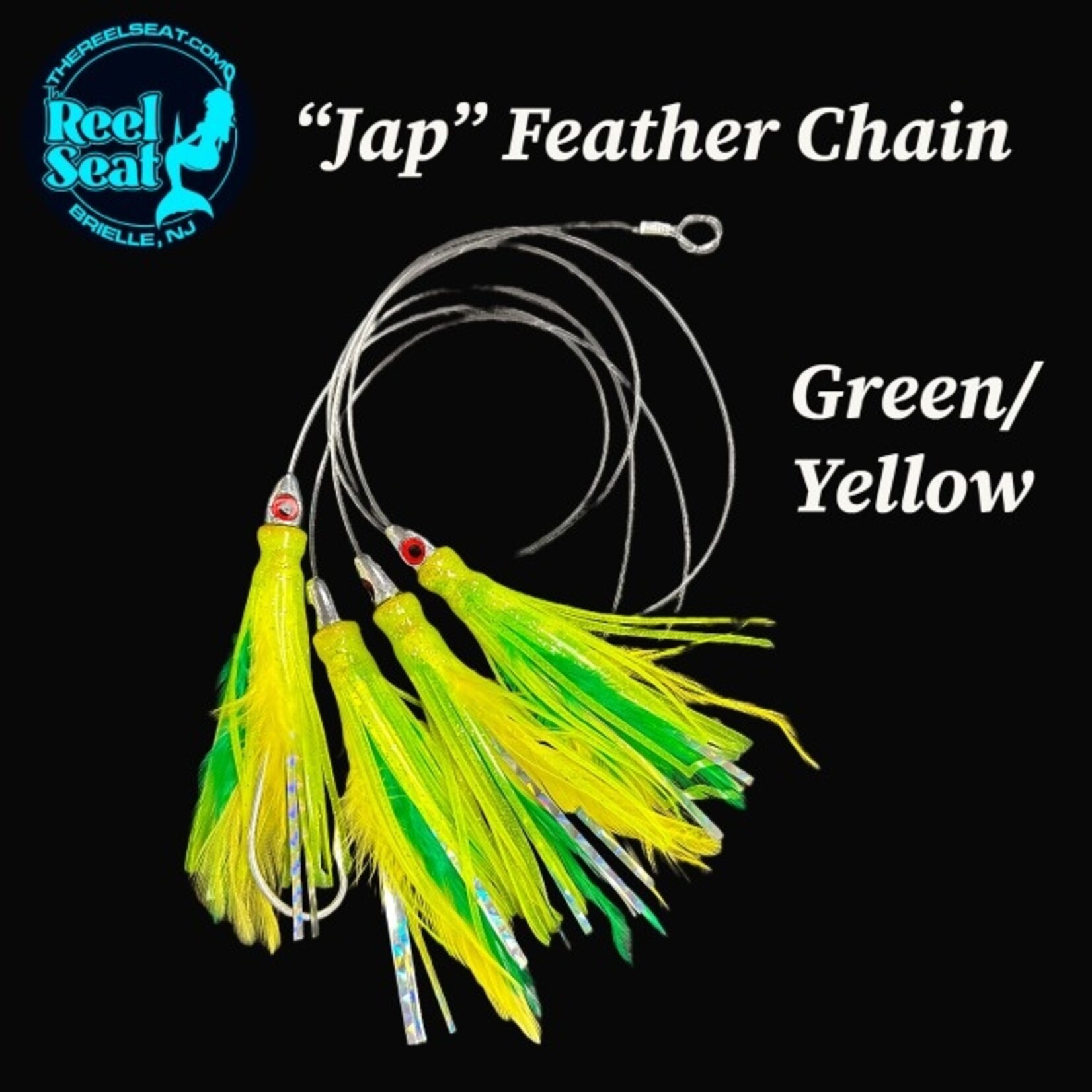 The Reel Seat RS Rigged "Jap" Feather Chain