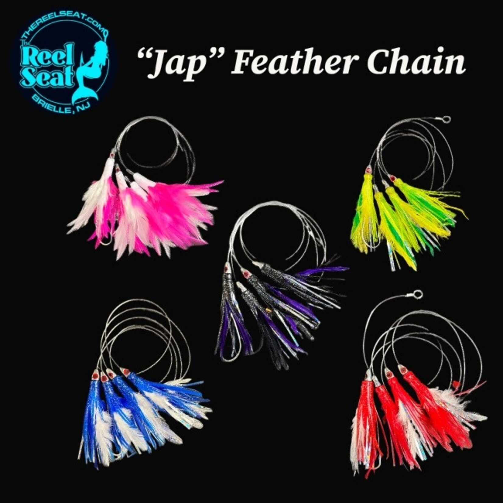 The Reel Seat RS Rigged "Jap" Feather Chain