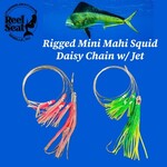 The Reel Seat RS Rigged Mini Mahi Squid Daisy Chain