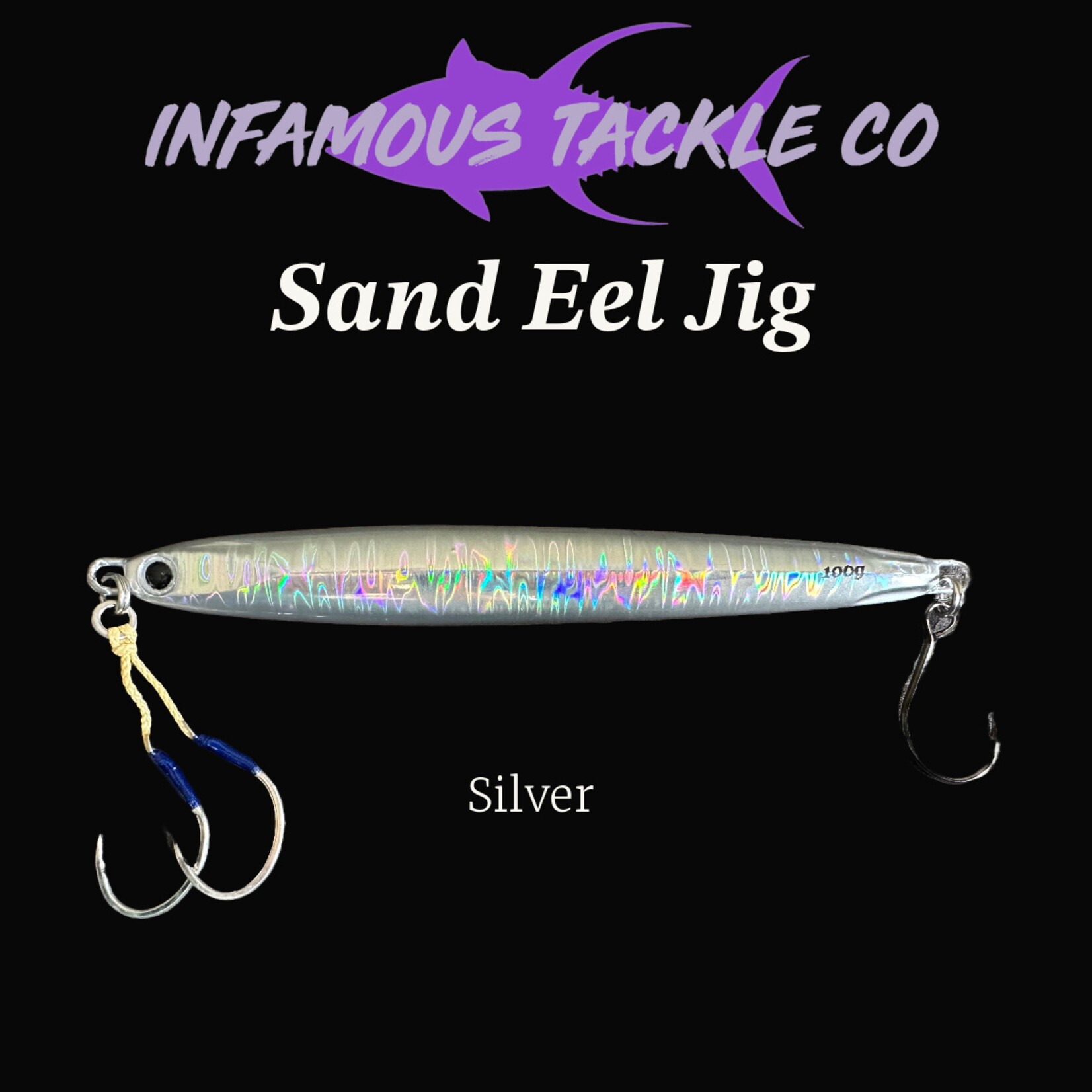 Infamous Tackle Co. Sand Eel Jig
