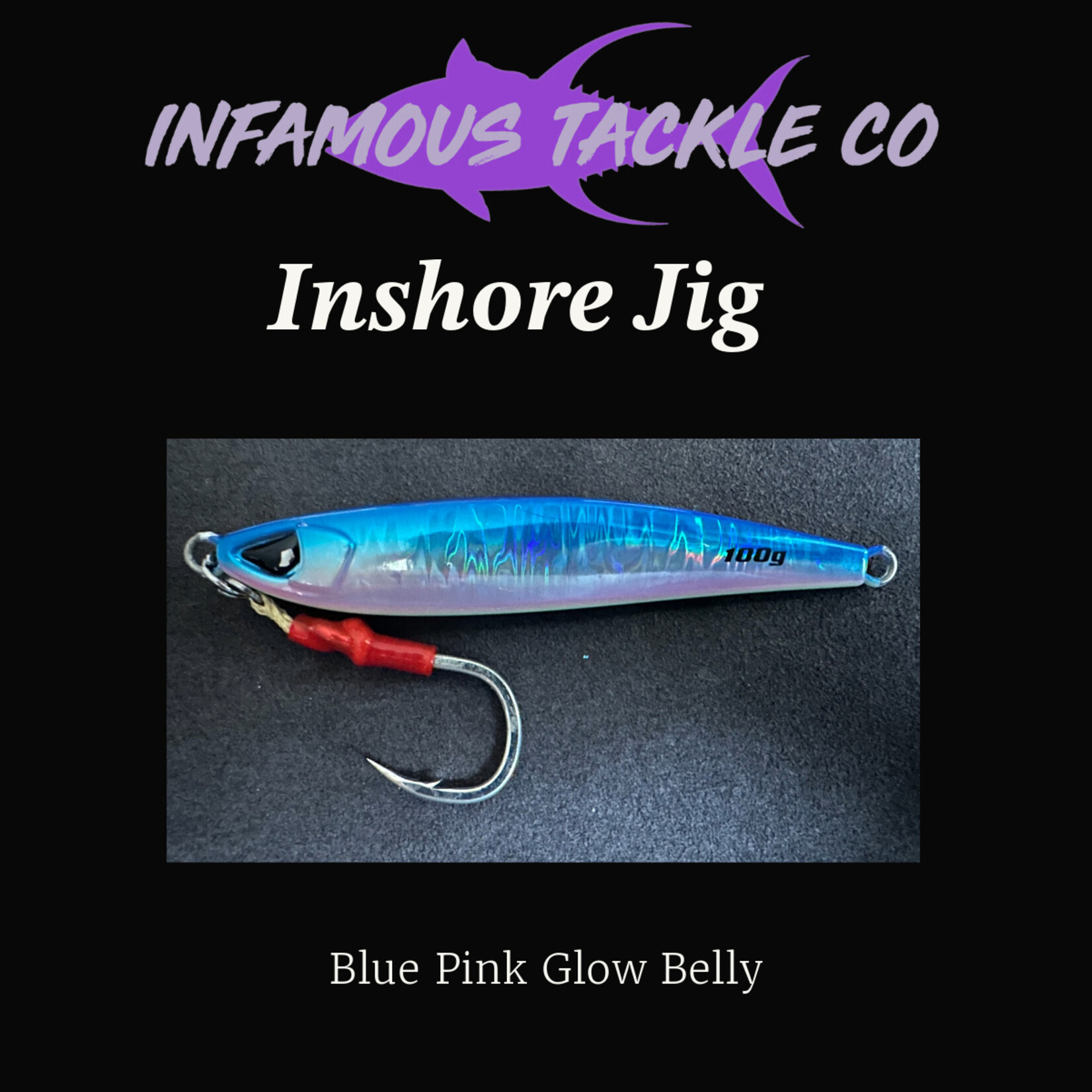 Infamous Tackle Co. Inshore Jig