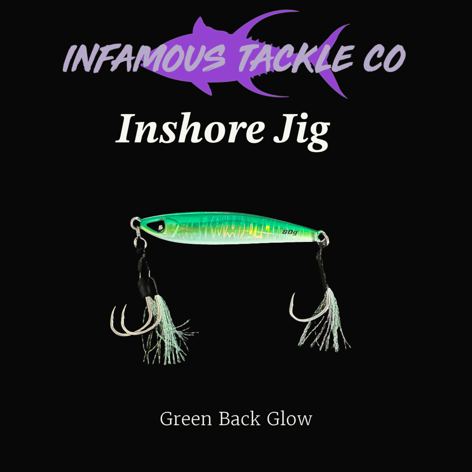 Infamous Tackle Co. Inshore Jig