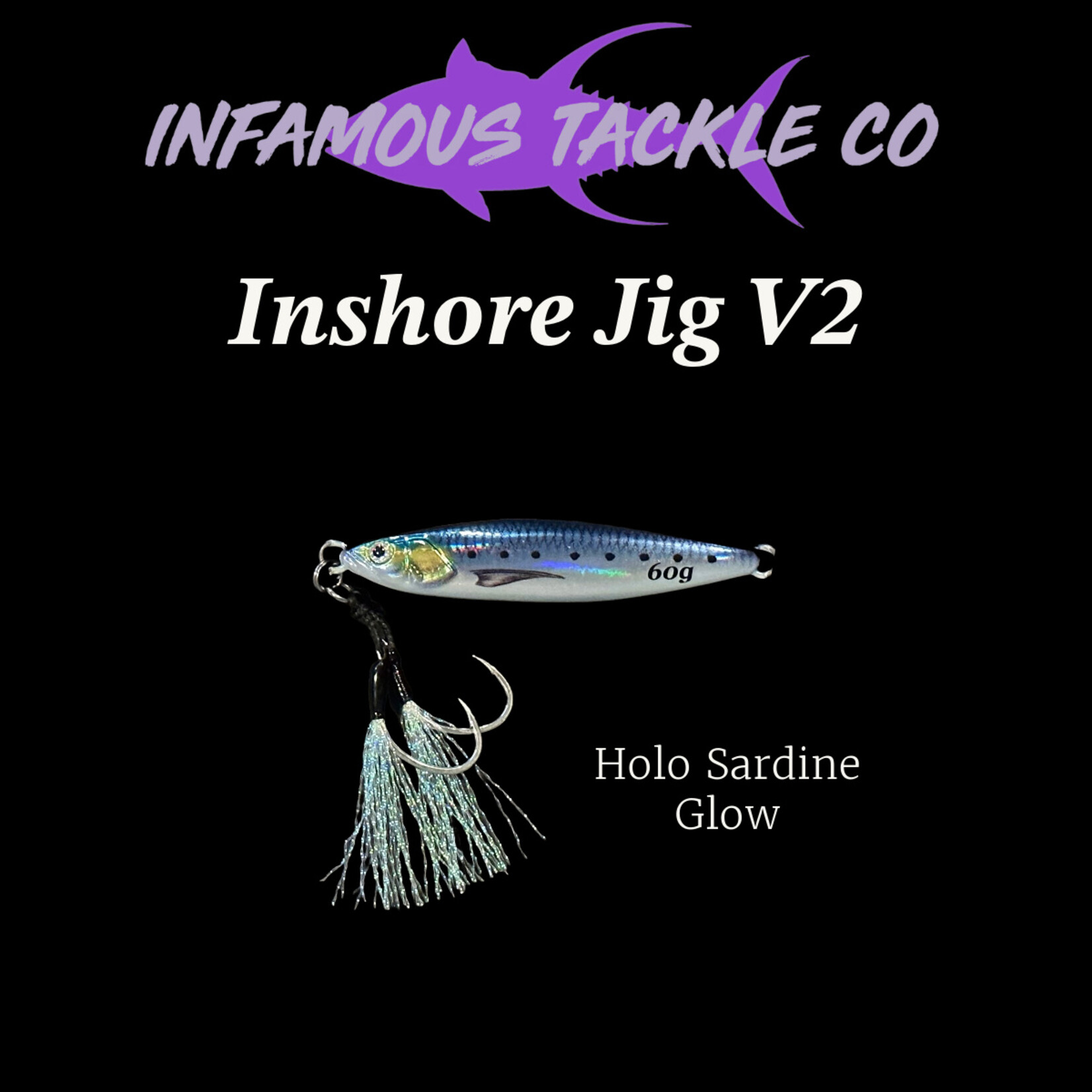 Infamous Tackle Co. Inshore Jig V2