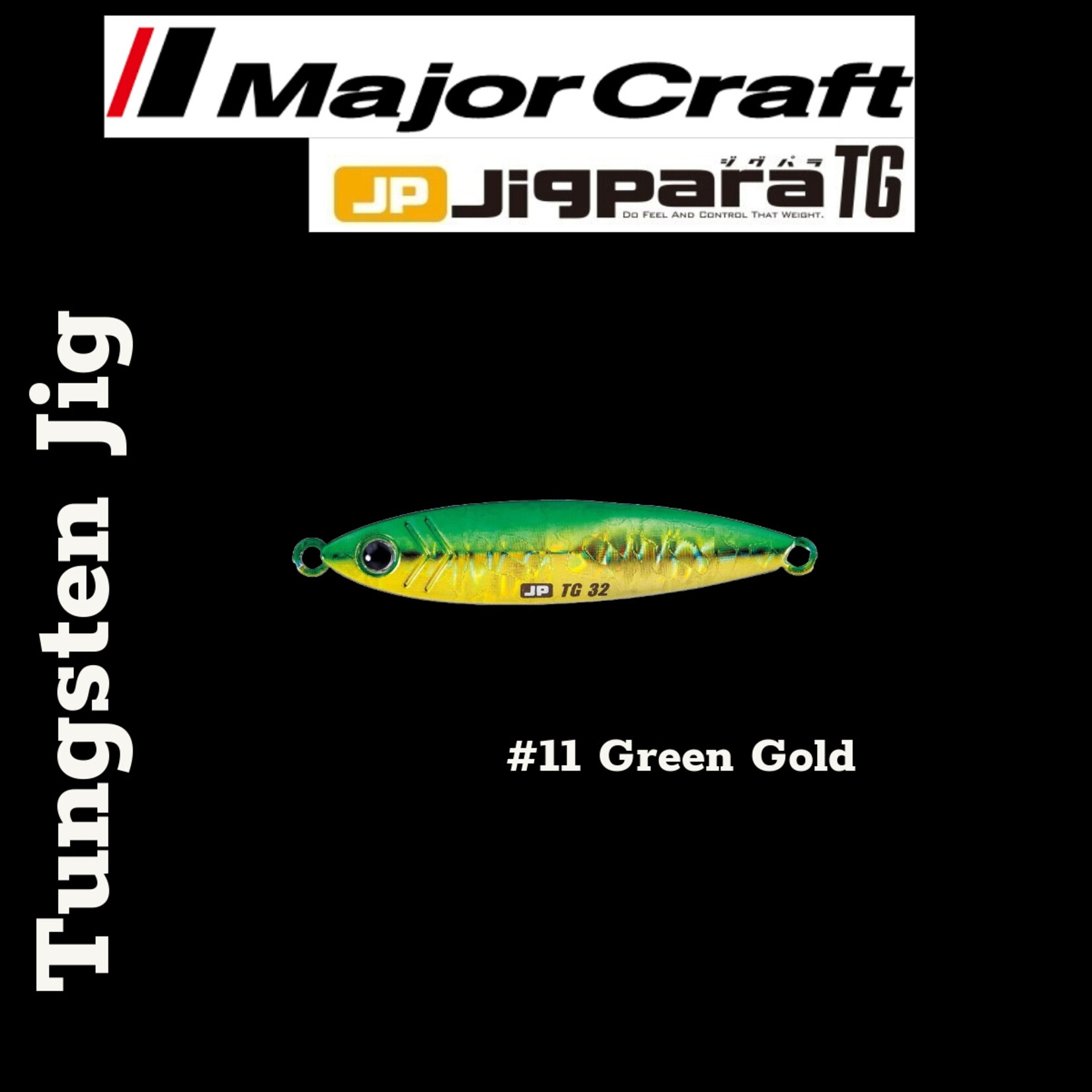 Major Craft Major Craft Jigpara Tungsten Jigs