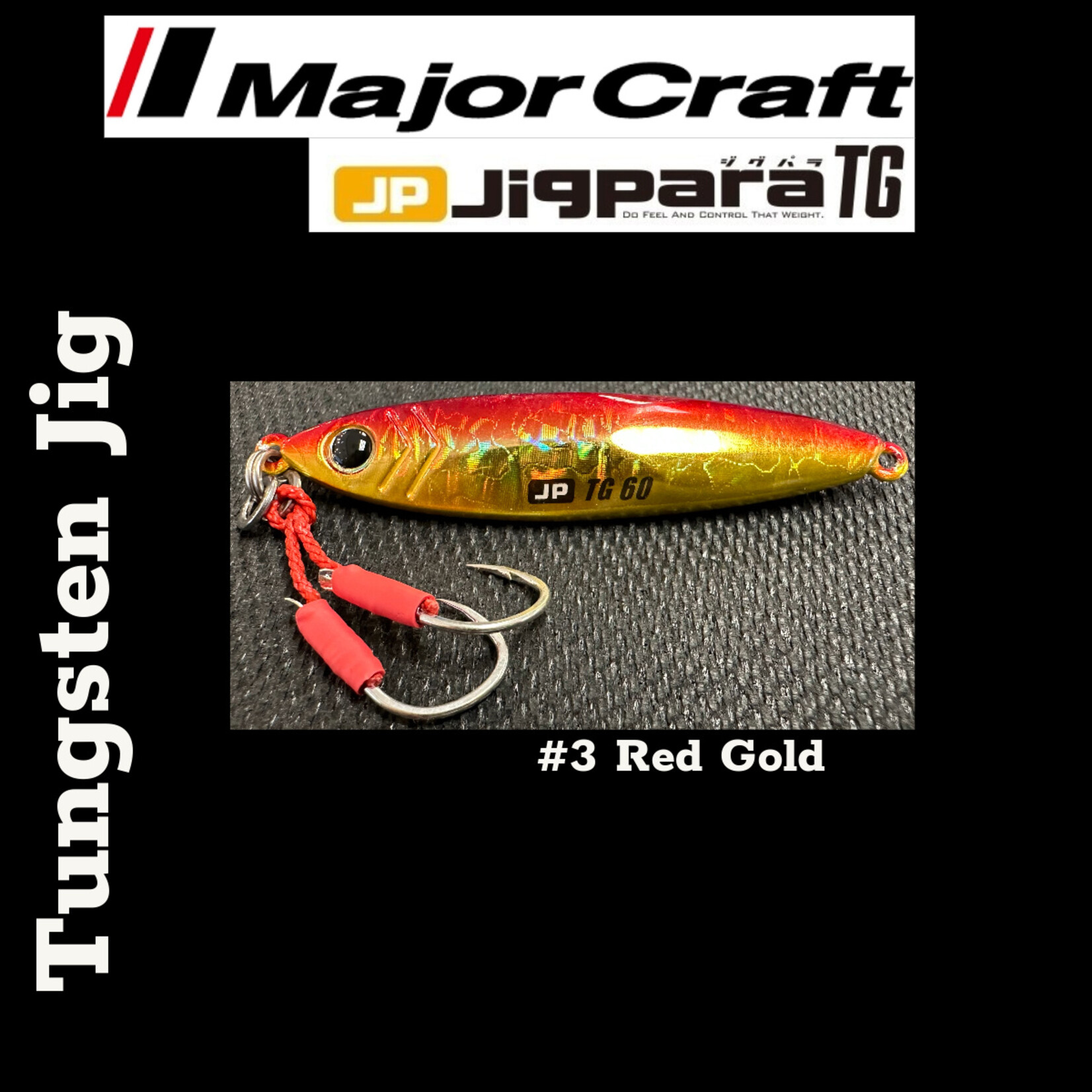 Major Craft Major Craft Jigpara Tungsten Jigs