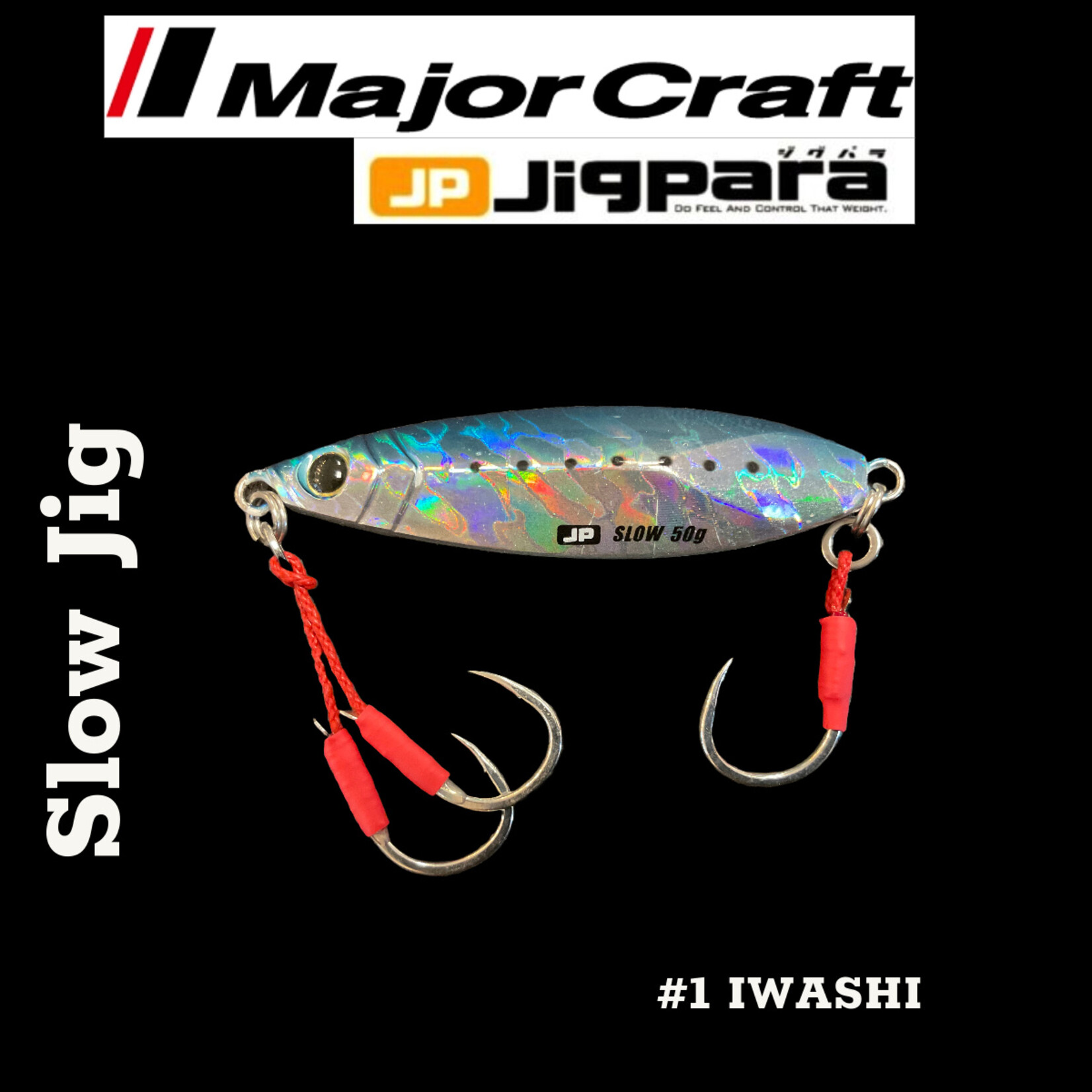 Major Craft Majorcraft Jigpara Slow Jigs