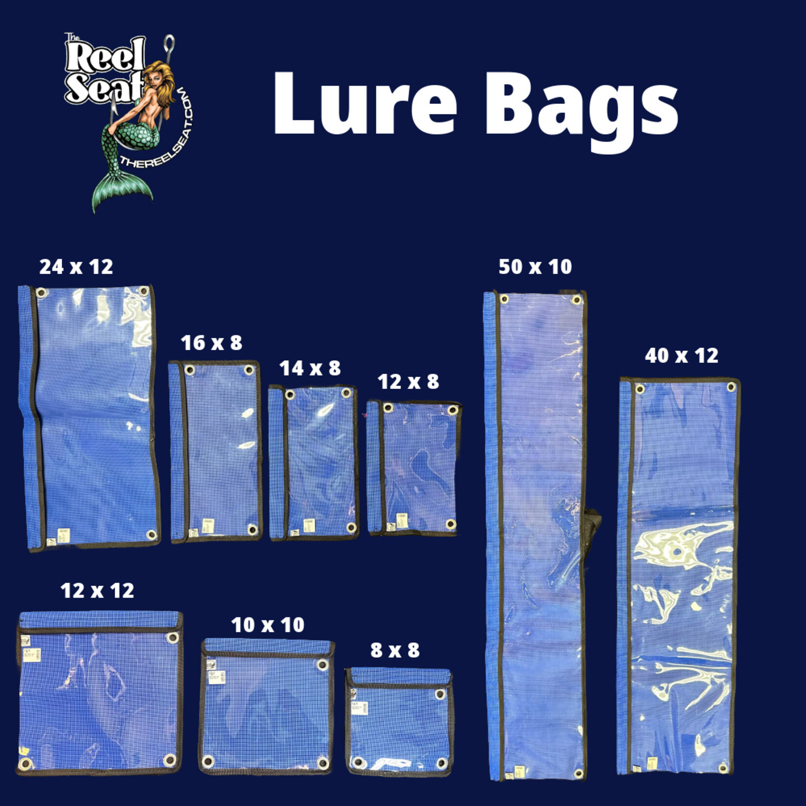 The Reel Seat Reel Seat Lure Bags