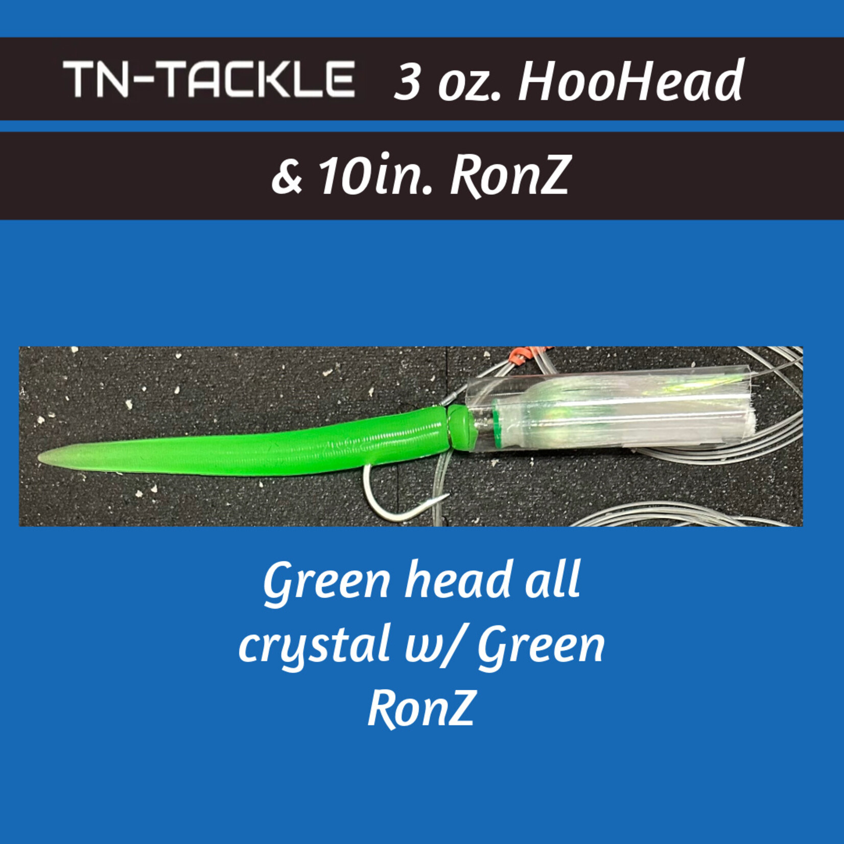 The Reel Seat TN Tackle 3oz HooHead & Ronz