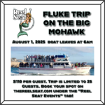 The Reel Seat Reel Seat Fluke Charter 08/01/25