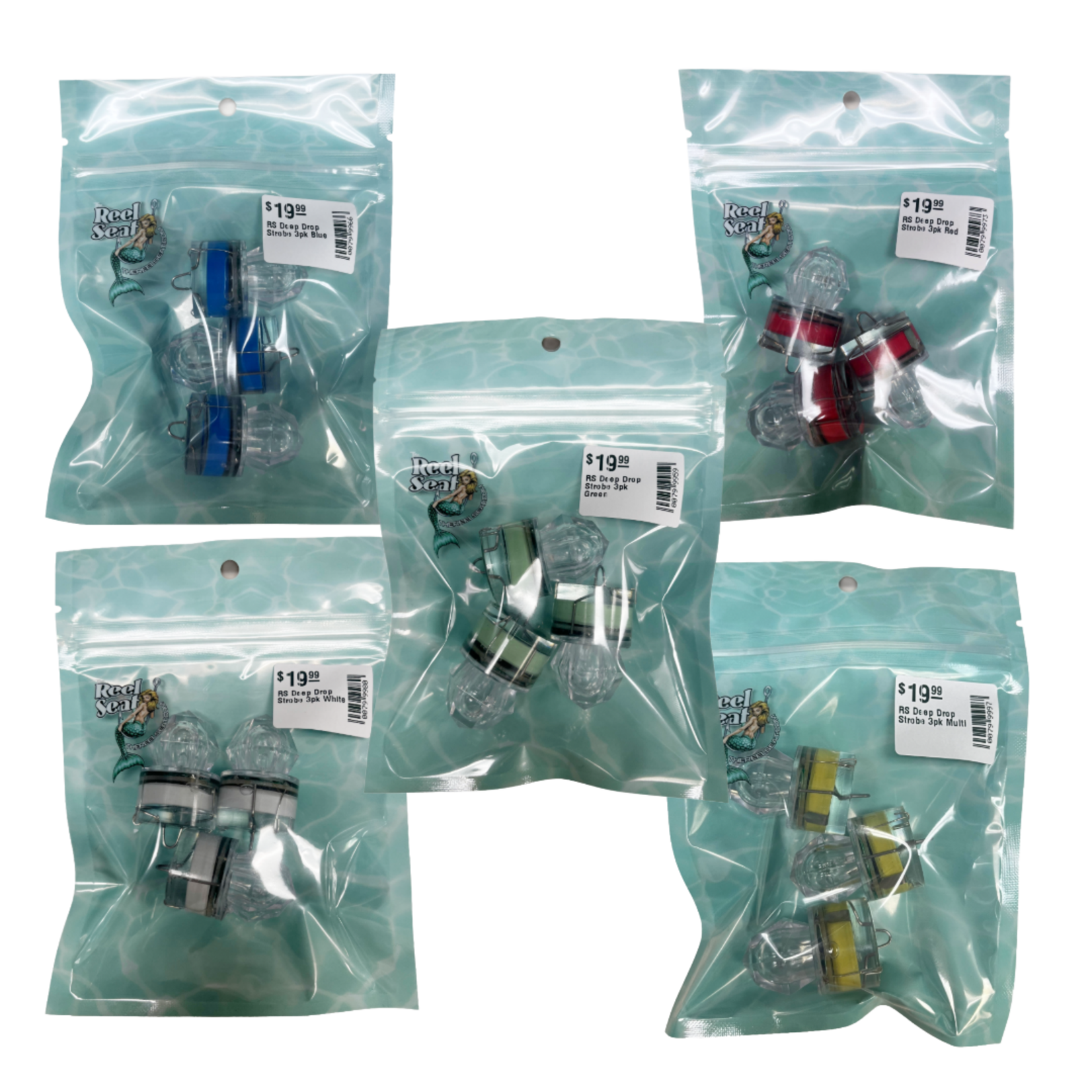 The Reel Seat RS Deep Drop Strobe 3pk