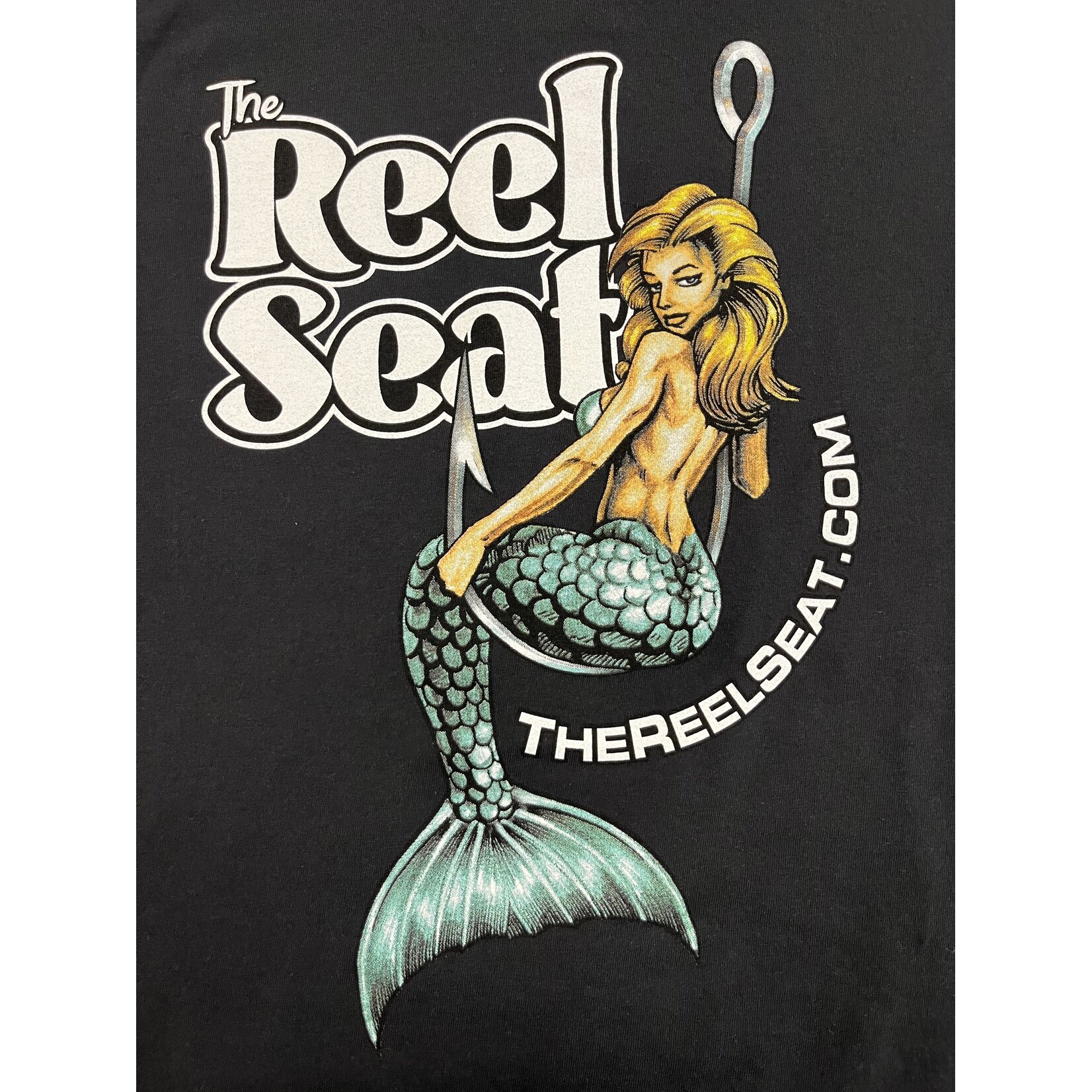 The Reel Seat RS Comfort Color Heavy Weight Pocket Tee Color Logo