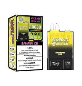 Oxbar Rocky Vapor Oxbar Maze Pro Disposable - NEW - Platinum Addition Flavours