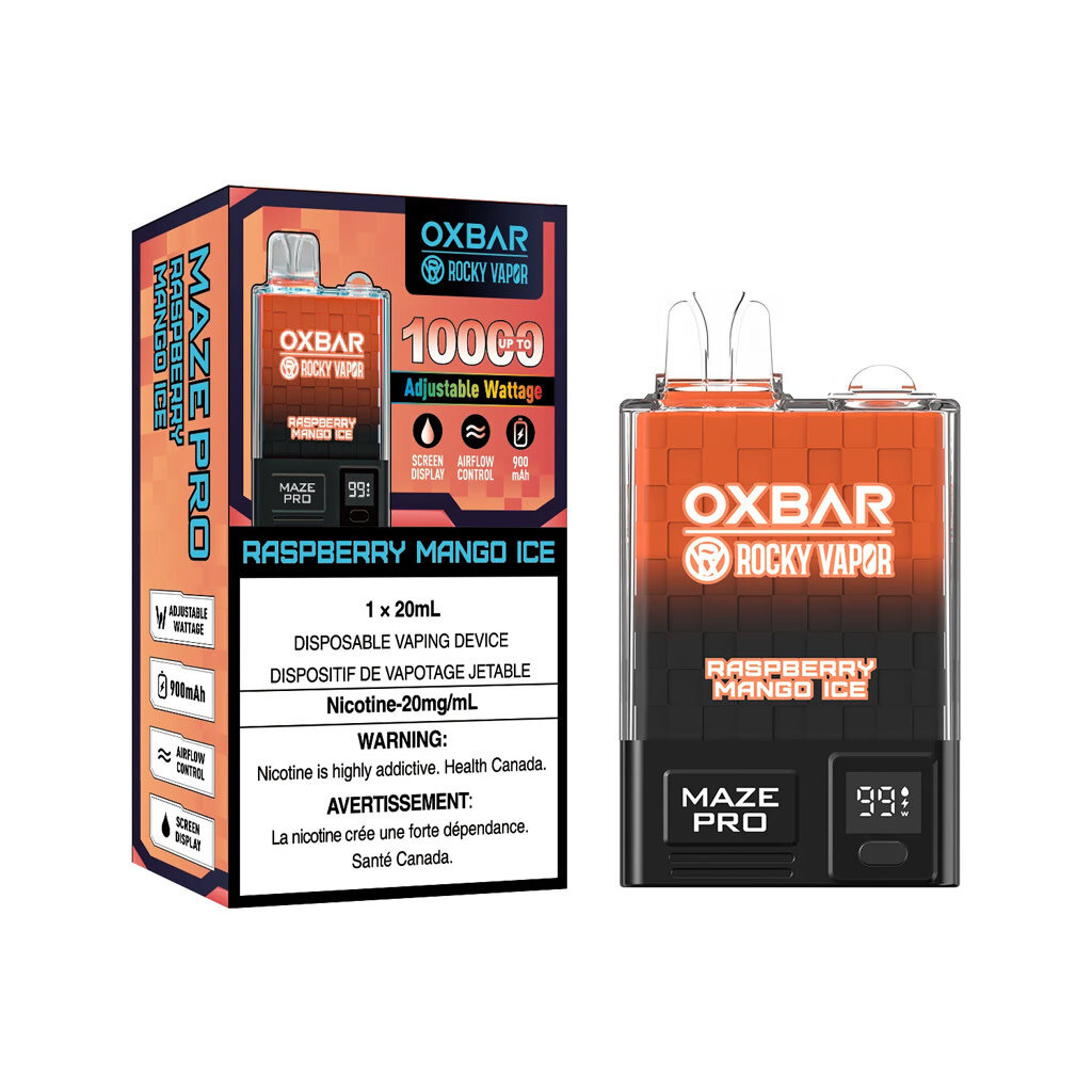 Oxbar Rocky Vapor Oxbar Maze Pro Disposable - New Flavours