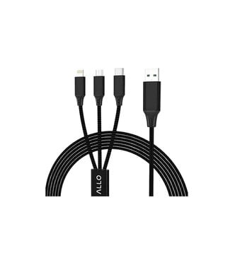 Allo Allo 3 in 1 USB Charge Cable