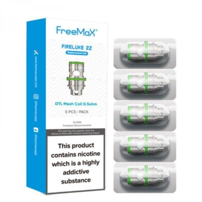 Freemax Freemax Fireluke 22 Replacement Coil 5pk
