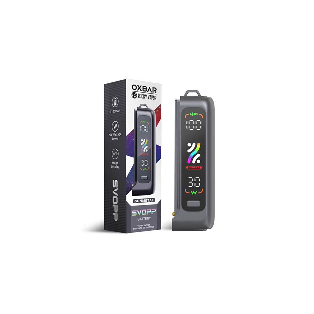 Oxbar Oxbar Rocky Vapor Svopp 1100MAH Battery