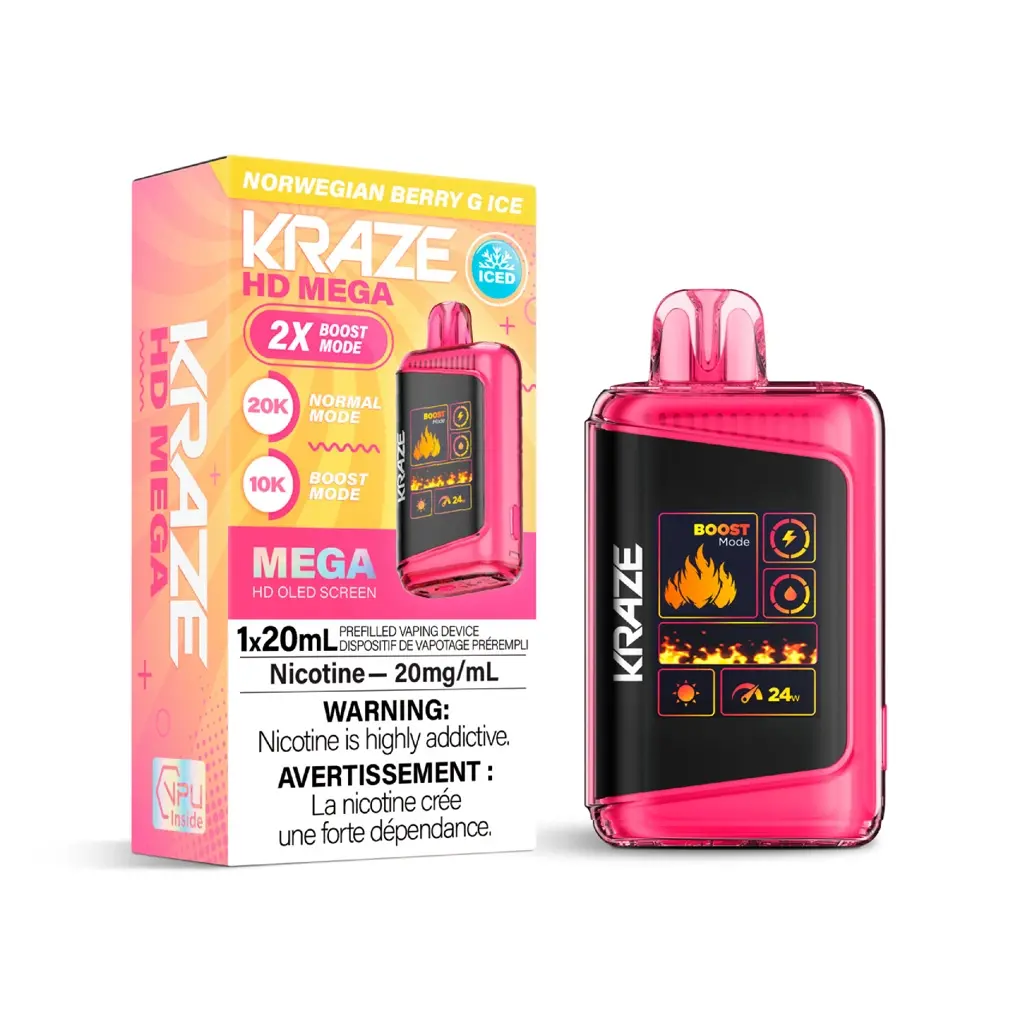 Kraze HD Mega Disposable