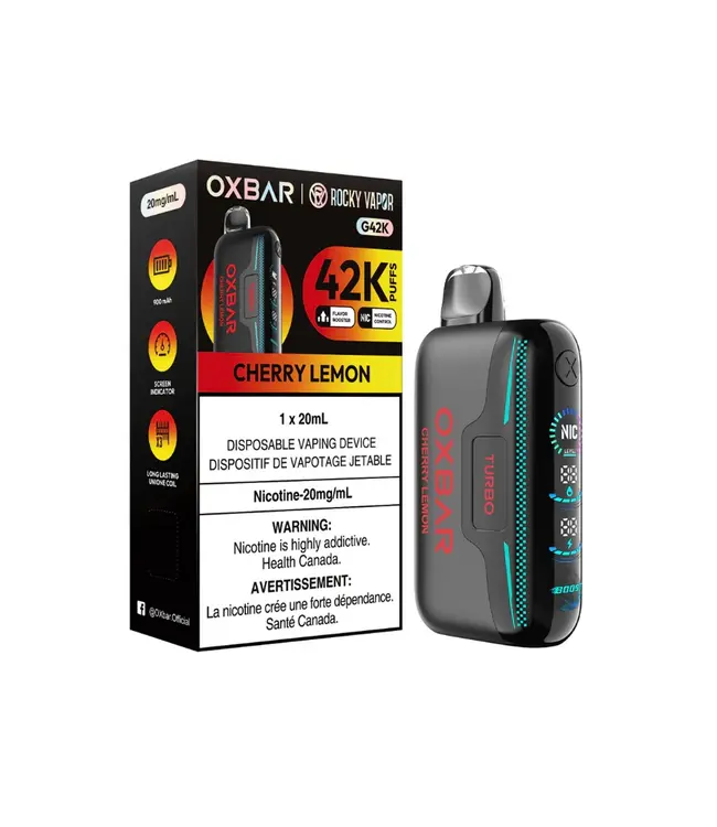 Oxbar Rocky Vapor Oxbar G42K Disposable