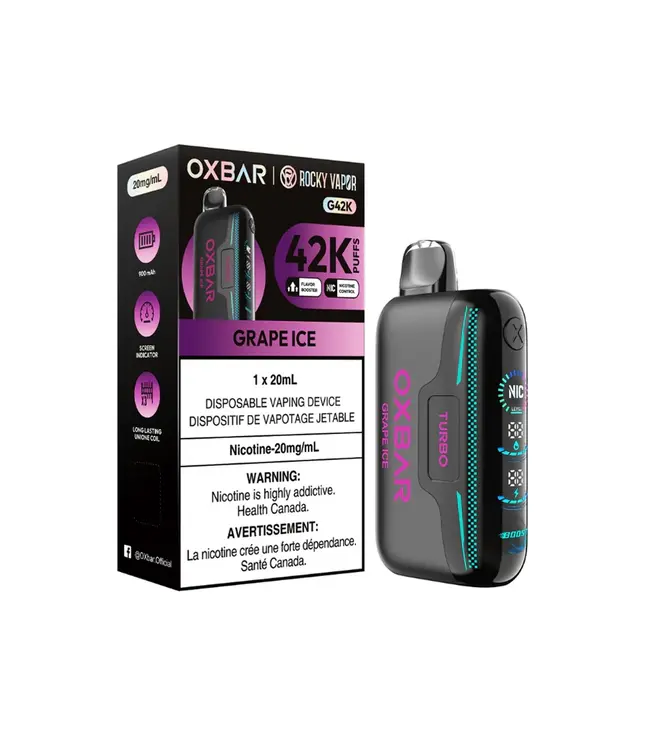 Oxbar Rocky Vapor Oxbar G42K Disposable