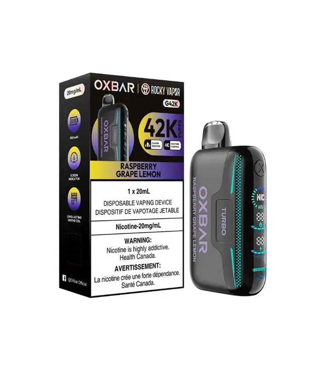 Oxbar Rocky Vapor Oxbar G42K Disposable