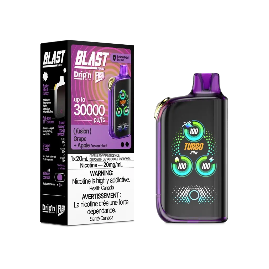 Drip'n by Envi Fasta Blast 30K Fusion Series Disposable